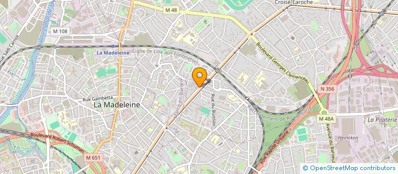 localisation de l'entreprise DAVY COUVERTURE à LILLE