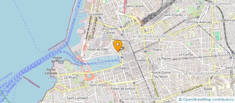localisation de l'entreprise DAVY-DERRAZ-DUTHOIT-MOSDALE à MARSEILLE