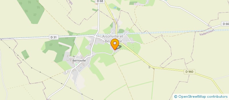 localisation de l'entreprise DAVY JEANNE à AISONVILLE-ET-BERNOVILLE