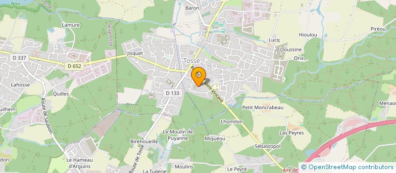 localisation de l'entreprise DAVY PARACHUTISME à TOSSE