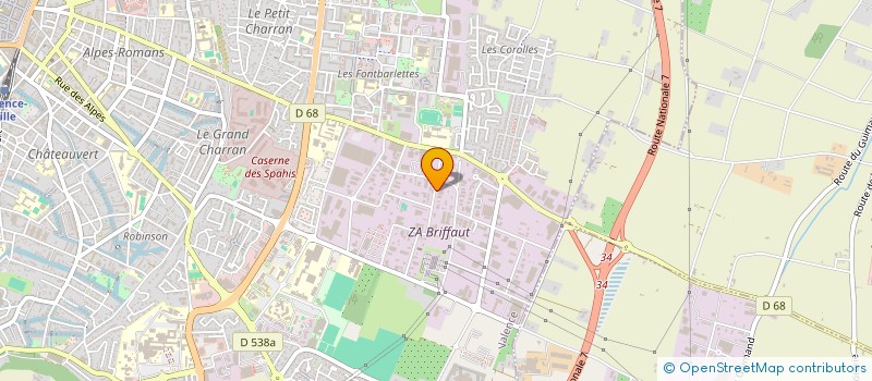 localisation de l'entreprise DAVYJED  VALENCE