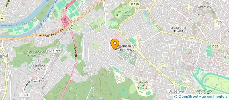 localisation de l'entreprise DAVYTOPIOL à RUEIL MALMAISON