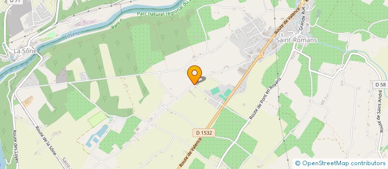 localisation de l'entreprise DAWA BOXING  SAINT-ROMANS