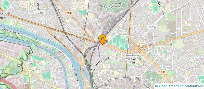 localisation de l'entreprise DAWA TRANSPORTS à SAINT-DENIS