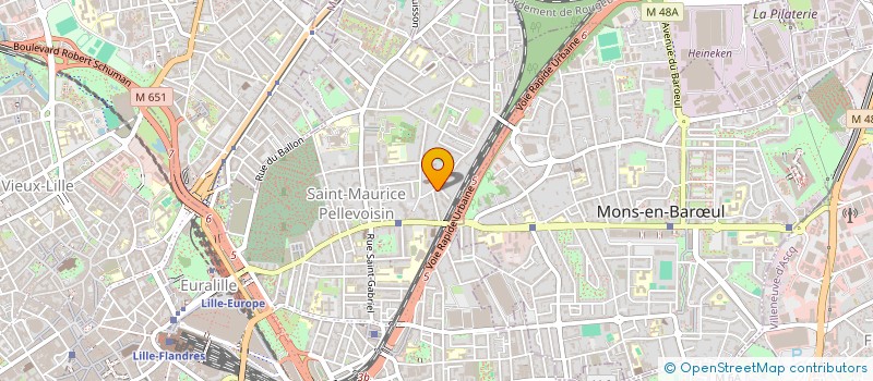 localisation de l'entreprise DAWADEV à LILLE