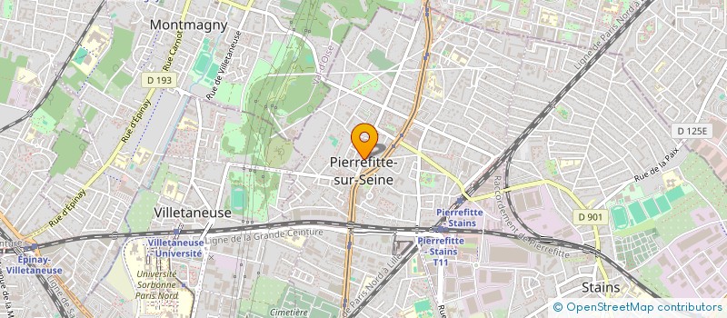 localisation de l'entreprise DAWATE-ISLAMI-FRANCE à PIERREFITTE-SUR-SEINE