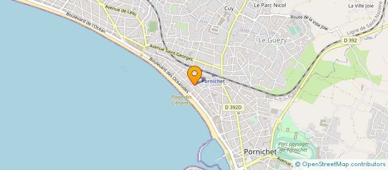 localisation de l'entreprise DAWID CONCEPT à PORNICHET