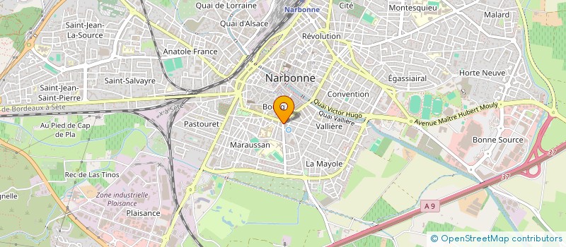 localisation de l'entreprise DAWLAT YAR MEHDI à NARBONNE