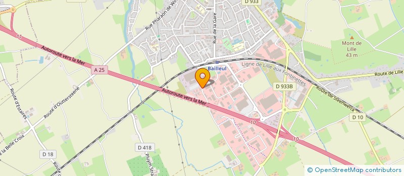 localisation de l'entreprise DAWLYZ à BAILLEUL