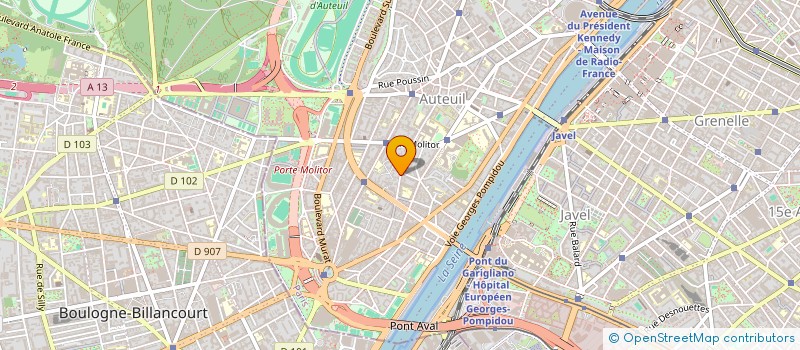 localisation de l'entreprise DAWN AGENCY  PARIS