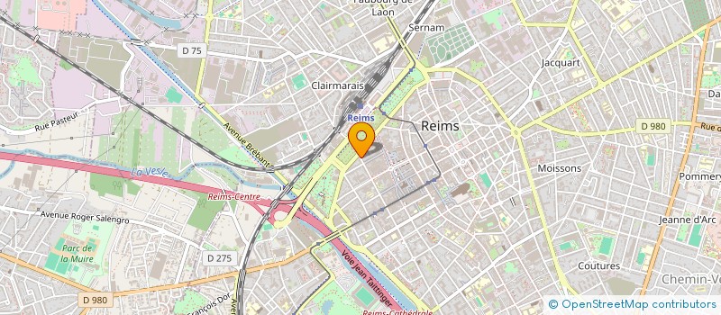 localisation de l'entreprise DAWNSTAR  REIMS