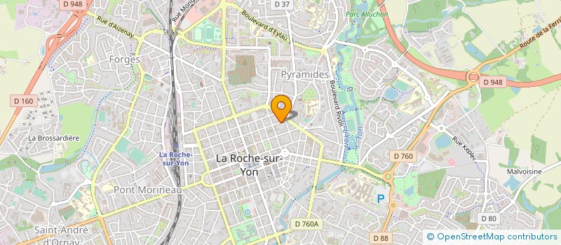 localisation de l'entreprise DAWOOD à LA ROCHE-SUR-YON