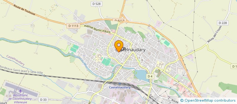 localisation de l'entreprise DAWSON FAMILY  CASTELNAUDARY