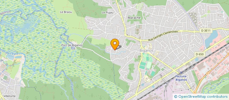 localisation de l'entreprise DAX RENT IMMO  BIGANOS