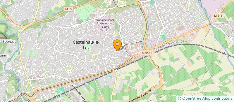 localisation de l'entreprise DAXA à CASTELNAU-LE-LEZ