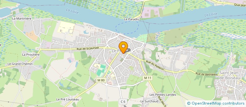 localisation de l'entreprise DAY AFTER DAY SERVICES  PELLERIN (LE)