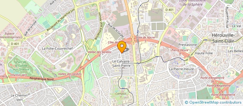 localisation de l'entreprise DAY ASSIST à CAEN