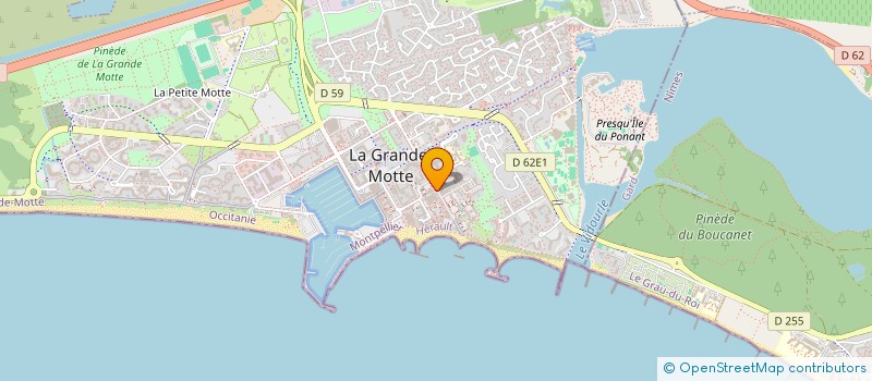 localisation de l'entreprise DAY ET CO à LA GRANDE-MOTTE