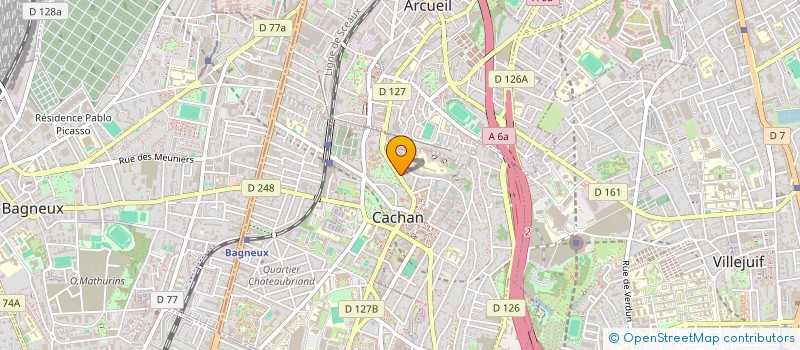 localisation de l'entreprise DAY HOLD'INVEST  CACHAN