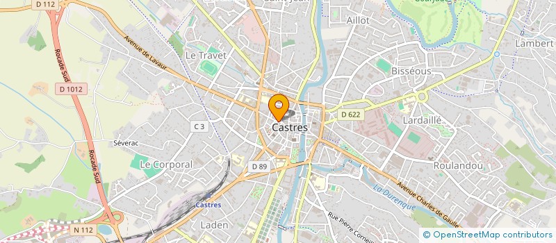 localisation de l'entreprise DAY IMMO  CASTRES