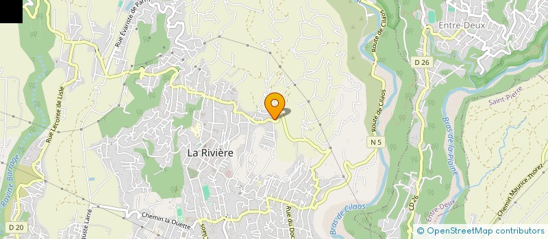 localisation de l'entreprise DAY IMMOBILIER à SAINT-LOUIS