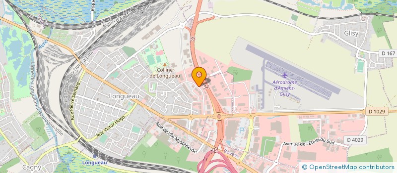 localisation de l'entreprise DAY&NIGHT HOTELS à LONGUEAU