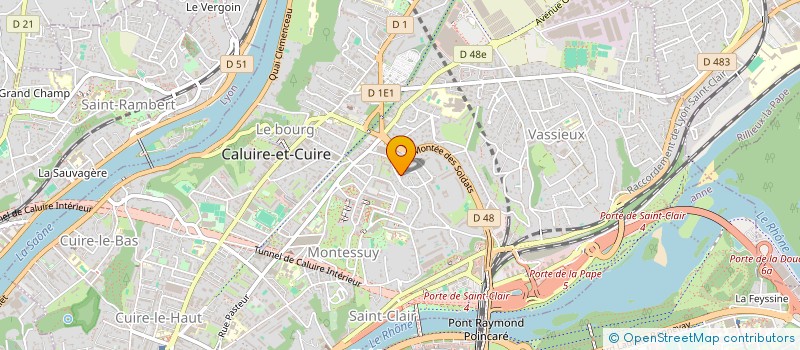 localisation de l'entreprise DAY OFF  CALUIRE-ET-CUIRE