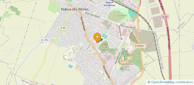 localisation de l'entreprise DAY ONE  NUX-LES-MINES