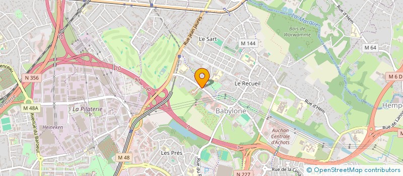 localisation de l'entreprise DAY'S à VILLENEUVE-D'ASCQ