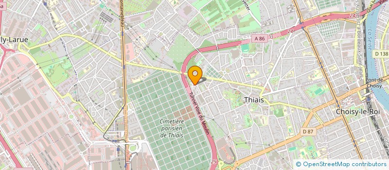 localisation de l'entreprise DAY SERVICE  THIAIS