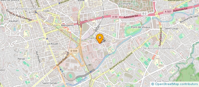 localisation de l'entreprise DAY TRANSFER à MARSEILLE
