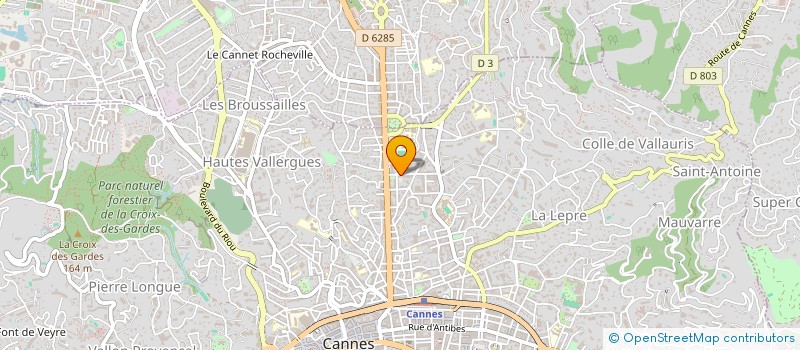 localisation de l'entreprise DAYA à CANNES