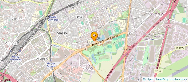 localisation de l'entreprise DAYA à MASSY