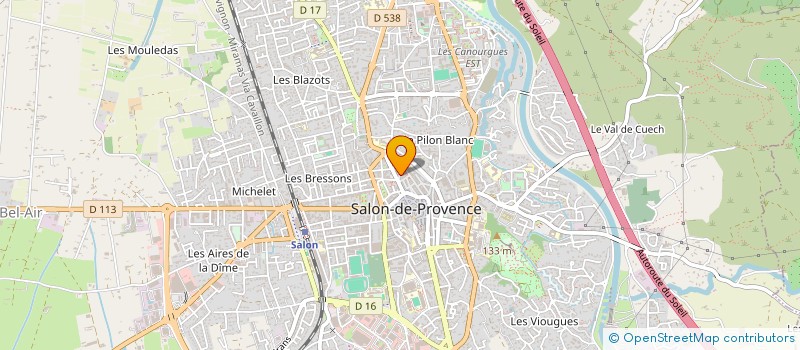 localisation de l'entreprise DAYA BRUNCH  SALON-DE-PROVENCE