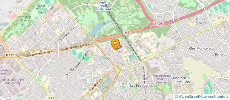 localisation de l'entreprise DAYA BTP à AULNAY-SOUS-BOIS