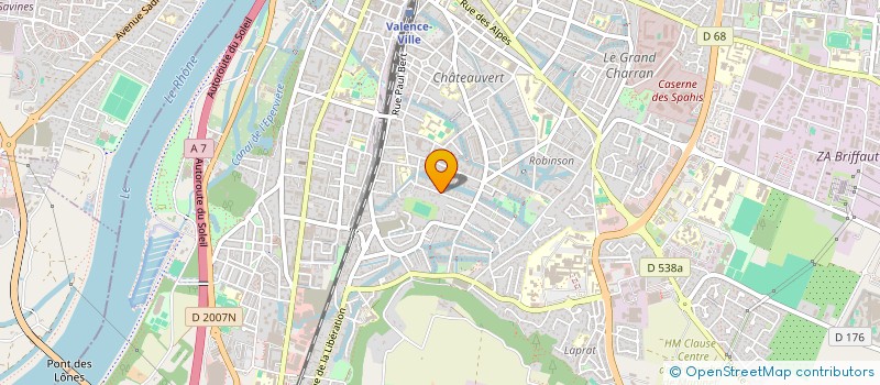 localisation de l'entreprise DAYA DORFMAN CONSULTING  VALENCE