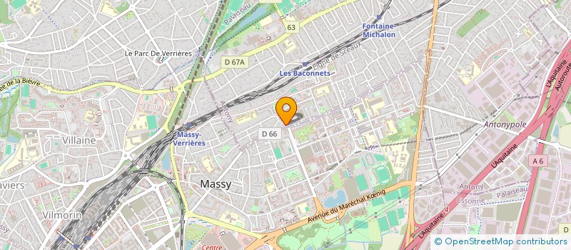 localisation de l'entreprise DAYA HOLDING à ANTONY