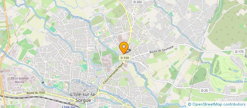 localisation de l'entreprise DAYA LODGE  L'ISLE-SUR-LA-SORGUE