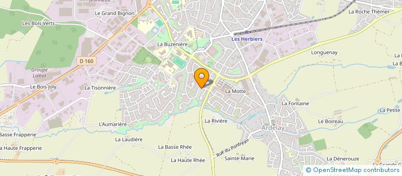 localisation de l'entreprise DAYA'SON à LES HERBIERS