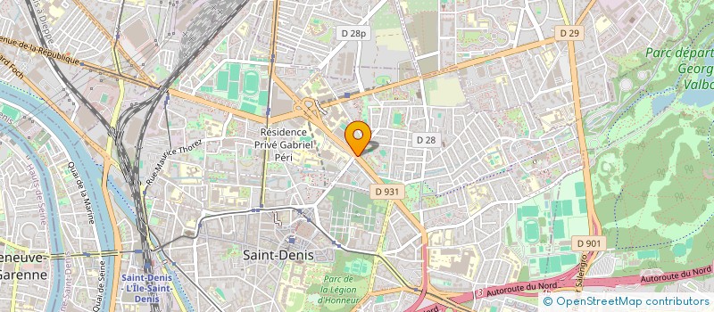 localisation de l'entreprise DAYAN à SAINT-DENIS