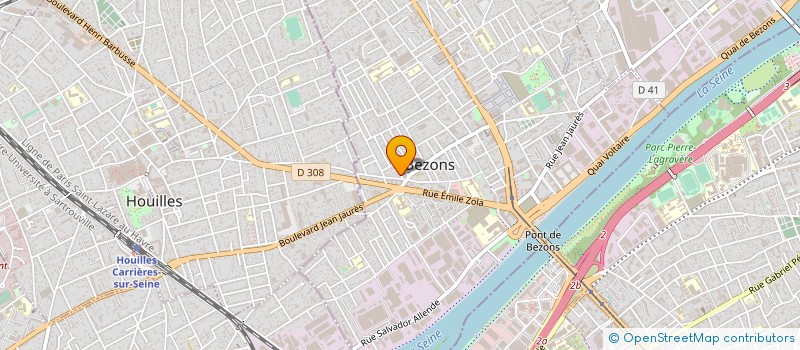 localisation de l'entreprise DAYAN  BEZONS