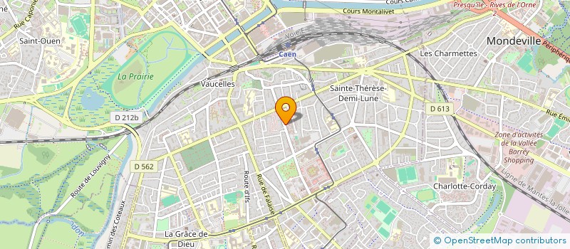 localisation de l'entreprise DAYAN à CAEN