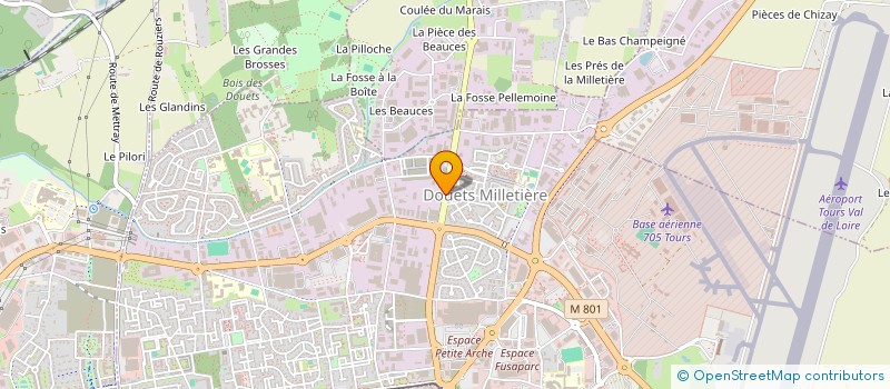 localisation de l'entreprise DAYAN  TOURS