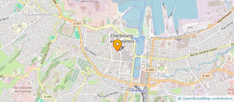 localisation de l'entreprise DAYAN AVOCATS  CHERBOURG-EN-COTENTIN