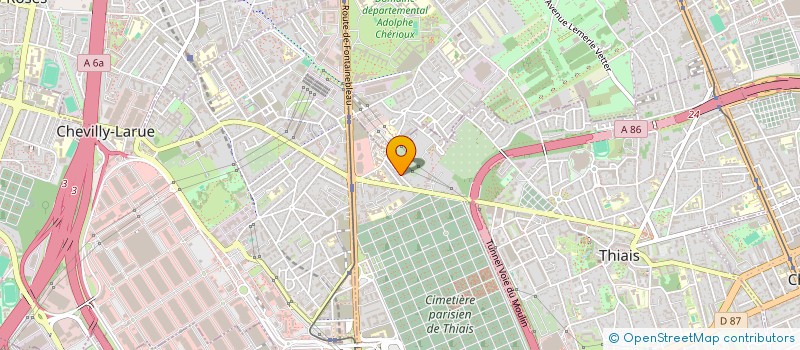 localisation de l'entreprise DAYANA  THIAIS