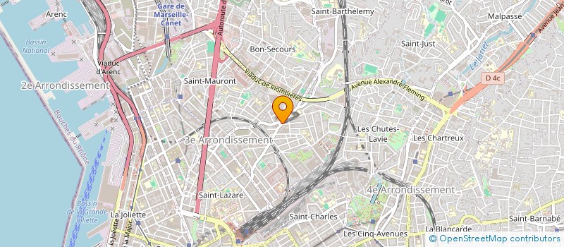 localisation de l'entreprise DAYANE  MARSEILLE