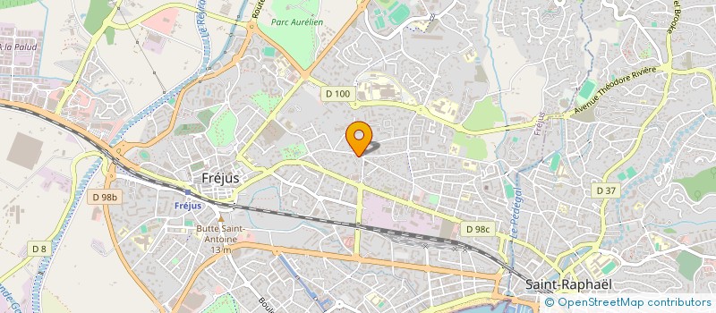localisation de l'entreprise DAYARCHI à FREJUS