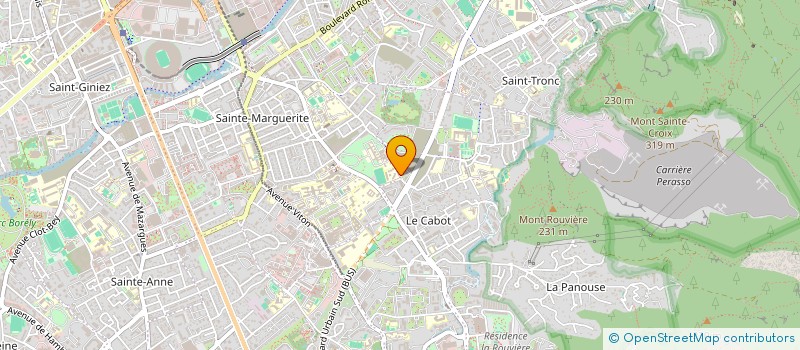 localisation de l'entreprise DAYARON à MARSEILLE 9