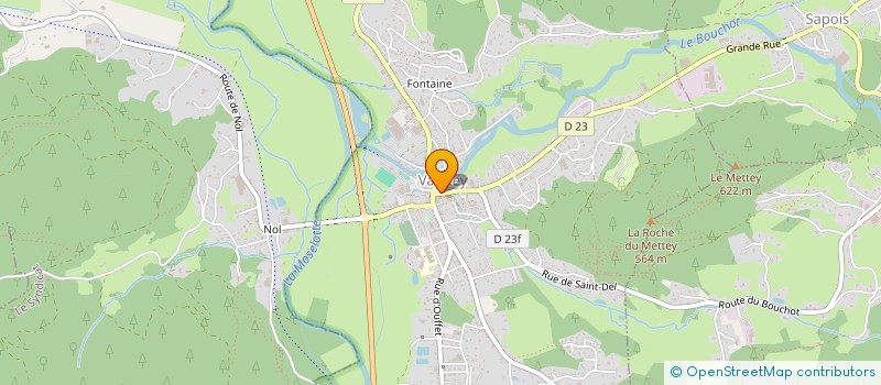 localisation de l'entreprise DAYCEX  VAGNEY