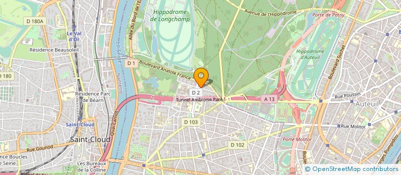 localisation de l'entreprise DAYCLIC à BOULOGNE-BILLANCOURT